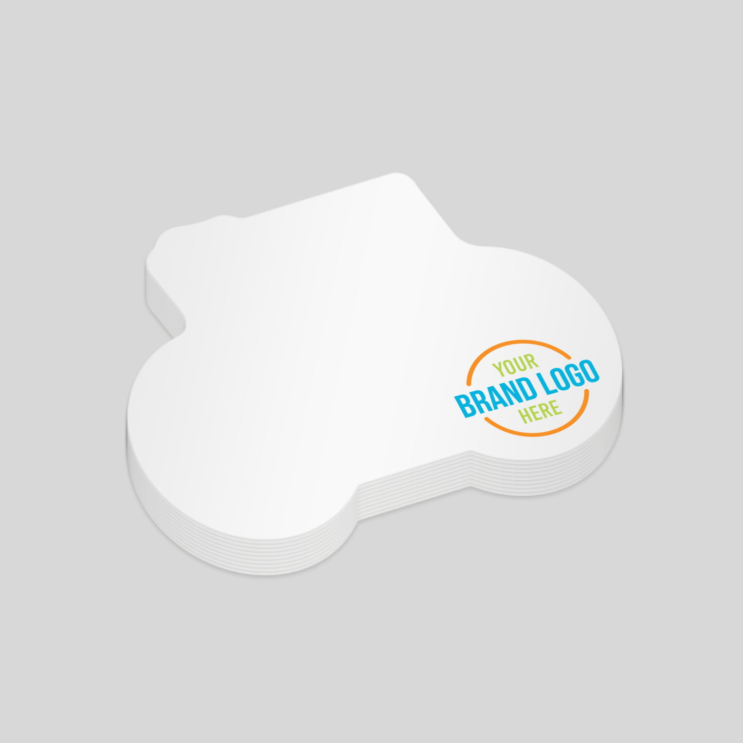 A creative notepad designed in the shape of a bicycle, measuring 98mm x 66mm. Ideal for cycling events, outdoor brands, or eco-friendly campaigns to leave a memorable impression.