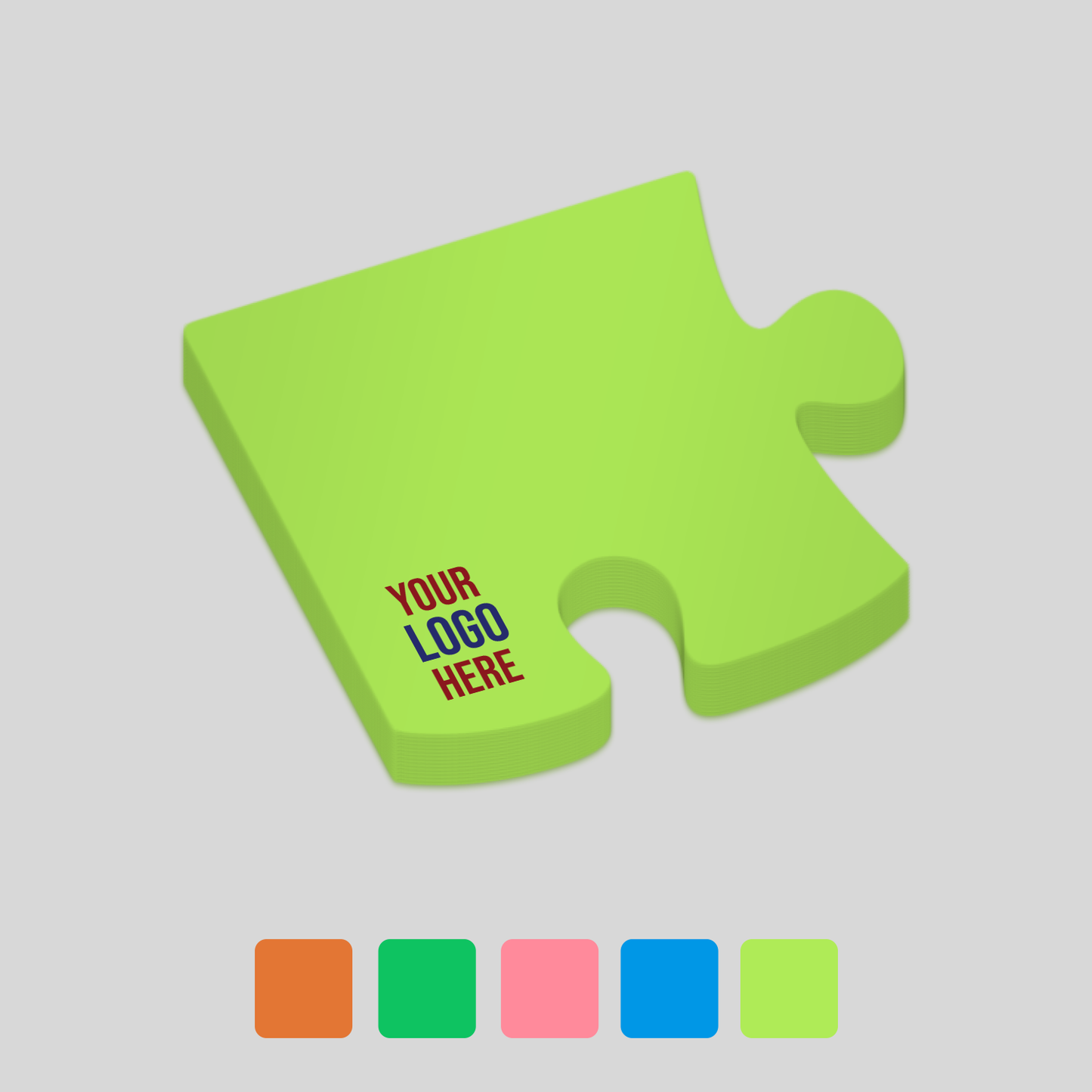 Puzzle Branded Sticky Notes