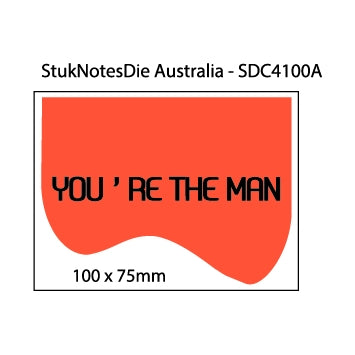 Australia Shaped Sticky Notes