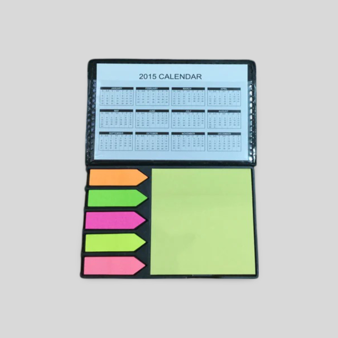 Combo Customised Sticky Note pad with Calender