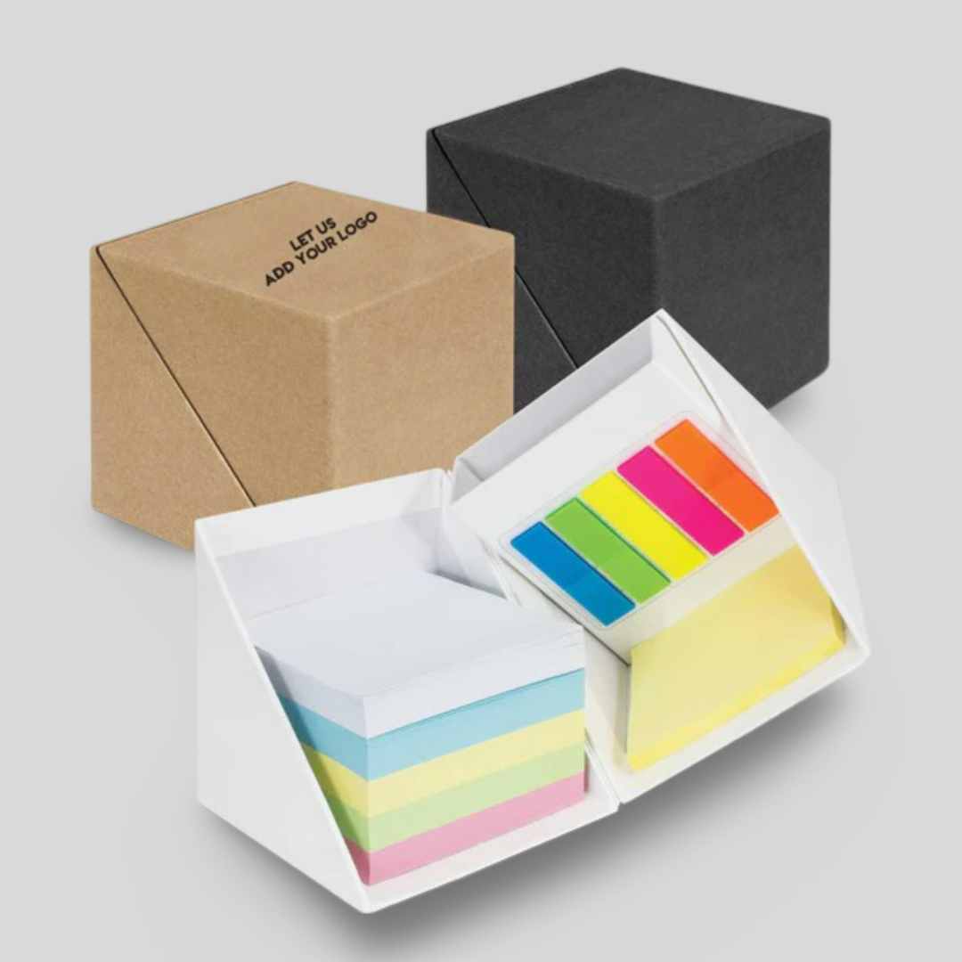 Desk note sets, promotional memo cubes bulk | Australia – stickynotes ...