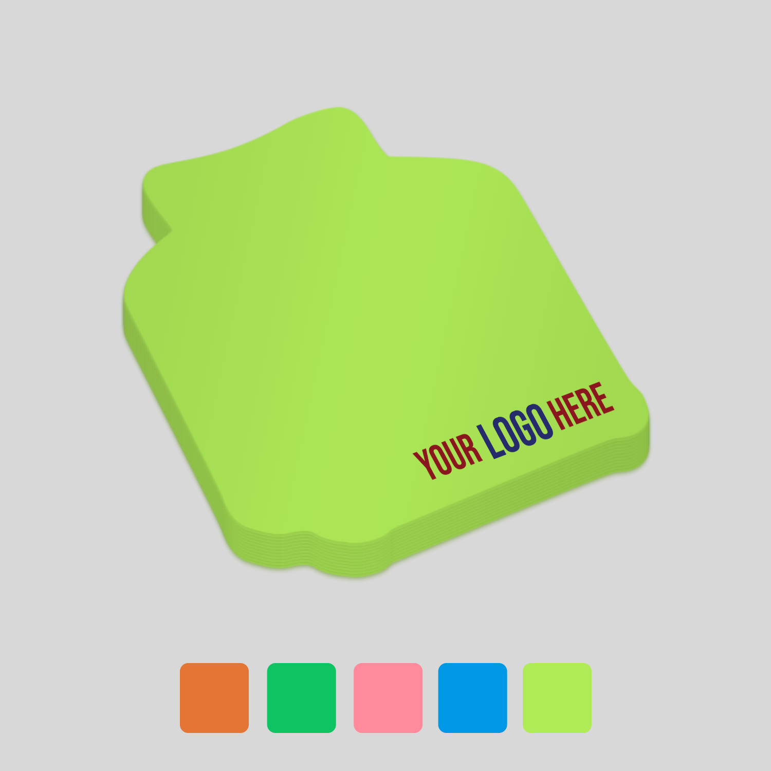 Promotional Sticky Notes in Chair Shape | Printed in Australia ...