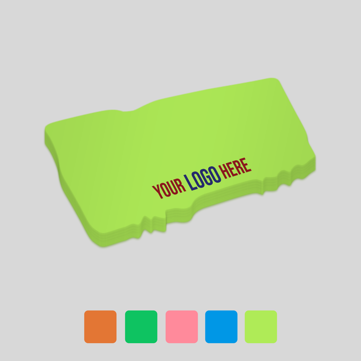 Hand Jig Saw Sticky Notes | Buy sticky notes with logo imprinting ...