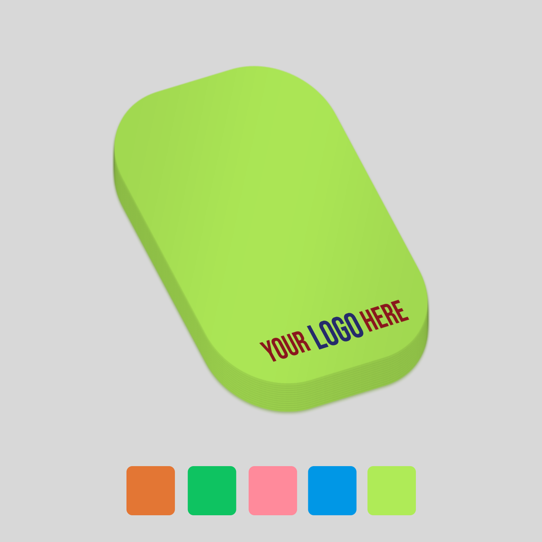 Promotional Sticky Notes in Rounded Square Shape | Australia ...