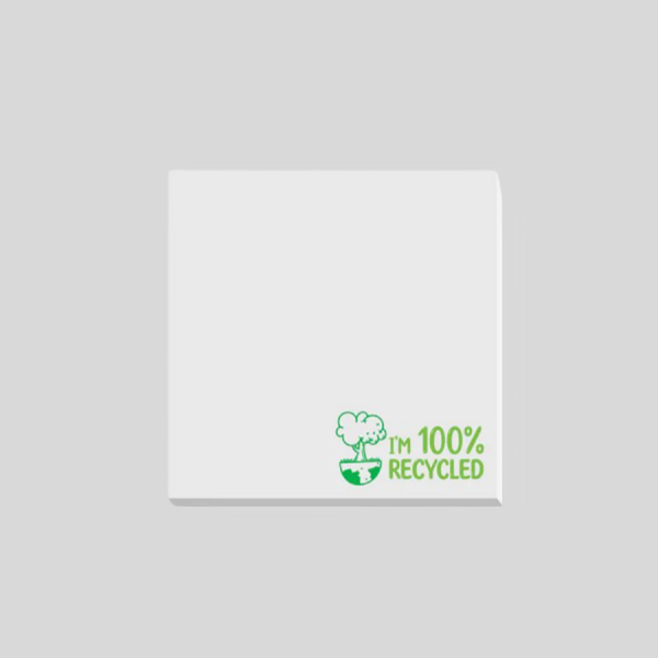 75 x 75mm Eco Paper Sticky Notes – stickynotes.net.au