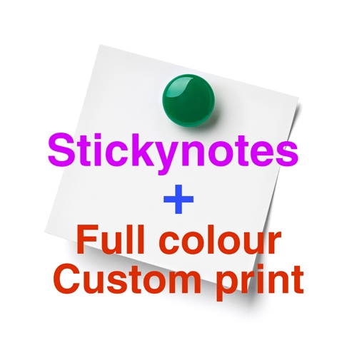 Sticky Notes with a Full Colour Custom Print